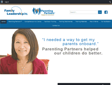 Tablet Screenshot of familyleadership.org